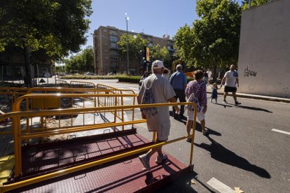 Obras del Paseo Zorrilla.- PHOTOGENIC