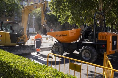 Obras del Paseo Zorrilla.- PHOTOGENIC