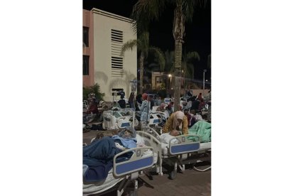 Zonas devastadas en Marruecos tras el terremoto. / Fotos cedidas por Naoual Bettar