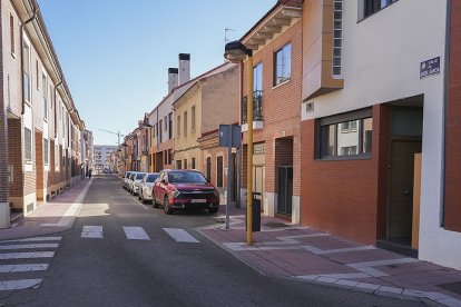 Calle Ángel García del barrio La Pilarica de Valladolid.- J. M. LOSTAU
