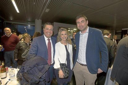 Fernando Rubio, Ana Isabel Bernabé y Jorge Miñón.