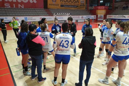 Porriño-Caja Rural Aula, partido de ida de la Copa de la Reina. /LOF
