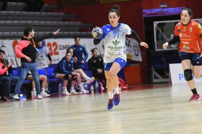 Porriño-Caja Rural Aula, partido de ida de la Copa de la Reina. /V. G. DE GARIBAY
