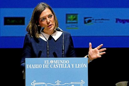 Congreso Somos Castilla y León Milagros Marcos, consejera de Agricultura.