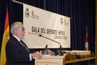 Juan Useros, presidente de la Federación Hípica de Castilla y León. / M. A.