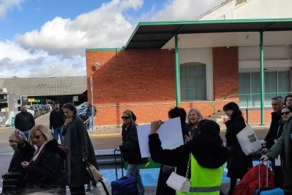 Llegada de invitados a Valladolid para acudir a los Goya. -MARÍA BAUSELA