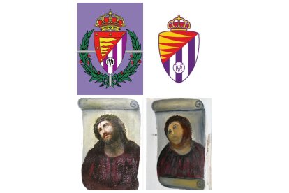 Ecce Homo de Borja y escudos
