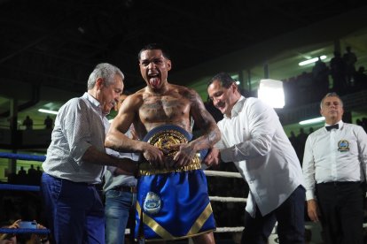 Salvi Jiménez, campeón de la Unión Europea. / M. GONZÁLEZ