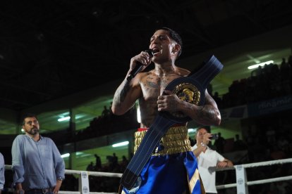 Salvi Jiménez, campeón de la Unión Europea. / M. GONZÁLEZ