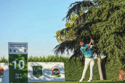 El amateur vallisoletano Chema Ortíz de Pinedo. M. G. EGEA