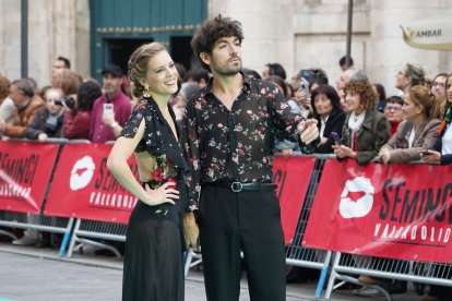 Fito de Siloé en la alfombra verde de la clausura de la 67ª Semana Internacional de Cine de Valladolid. -ICAL