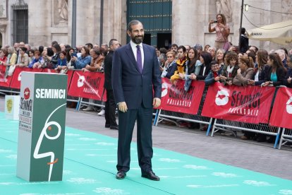 Alfombra verde de la clausura de la 67ª Semana Internacional de Cine de Valladolid. -ICAL