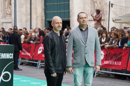 Alfombra verde de la clausura de la 67ª Semana Internacional de Cine de Valladolid. -ICAL