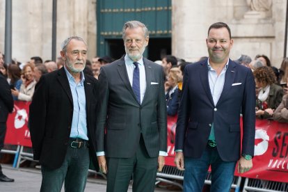 Alfombra verde de la clausura de la 67ª Semana Internacional de Cine de Valladolid. -ICAL