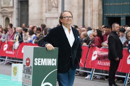 Alfombra verde de la clausura de la 67ª Semana Internacional de Cine de Valladolid. -ICAL