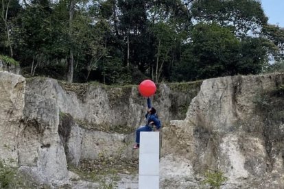 Una imagen del espectáculo de Fernando Leija.- TAC