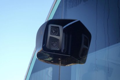 Imágenes de las pruebas que se han realizado con los nuevos autobuses eléctricos de Auvasa en Valladolid.-PHOTOGENIC/E. GARCÍA .