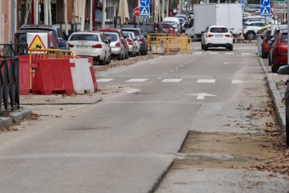 Calle de Villa del Prado con obras. PHOTOGENIC
