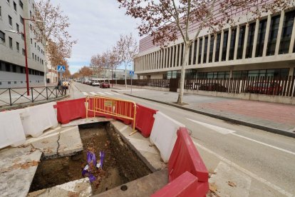 Calle de Villa del Prado con obras. PHOTOGENIC