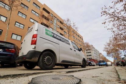 Calle de Villa del Prado con obras. PHOTOGENIC