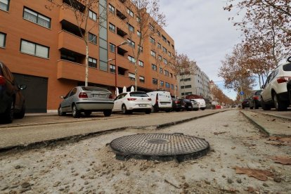 Calle de Villa del Prado con obras. PHOTOGENIC
