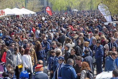 Imagen que mostraba la ‘Fan Zone’ de Zorrilla dos horas antes de arrancar la final de la Copa del Rey en 2016.