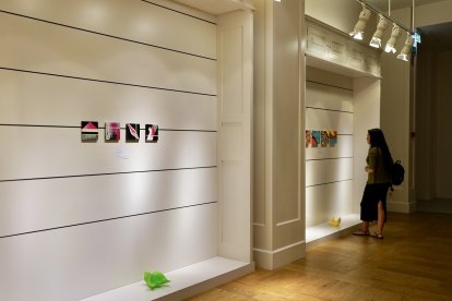 RÍO Shopping inaugura su Galería de Arte para apoyar y dar visibilidad a los talentos artísticos de la provincia de Valladolid.- ICAL