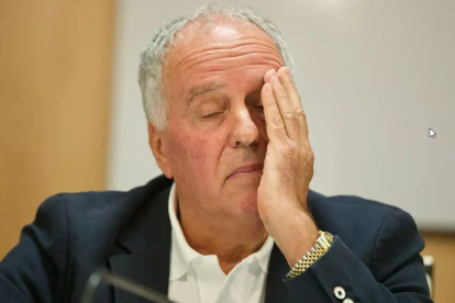 Alfonso Feijoo en sun etapa como presidente de la Federación Española de Rugby. / EP