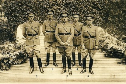 Equipo olímpico español que estaba preparando en Cannes los Juegos de Berlín cuando estalló la Guerra Civil. / EM