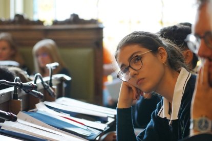 Celebración del Pleno de la Infancia en el Ayuntamiento de Valladolid.- ICAL