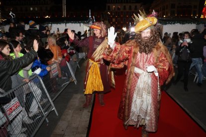 Los Reyes Magos llenan de ilusión las calles de Valladolid. PHOTOGENIC