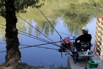 Imagen de la competición de Pesca en el Trofeo de Ferias. / M. ÁLVAREZ