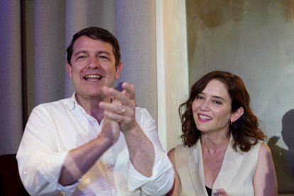 Isabel Díaz Ayuso visita Valladolid para respaldar la candidatura de Carnero a la Alcaldía.- ICAL