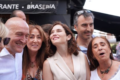 Isabel Díaz Ayuso visita Valladolid para respaldar la candidatura de Carnero a la Alcaldía.- ICAL