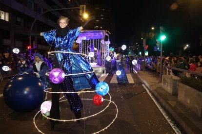 Los Reyes Magos llenan de ilusión las calles de Valladolid. PHOTOGENIC