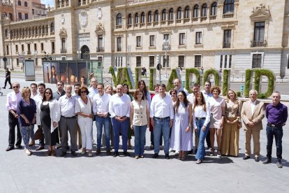 Isabel Díaz Ayuso visita Valladolid para respaldar la candidatura de Carnero a la Alcaldía.- TWITTER