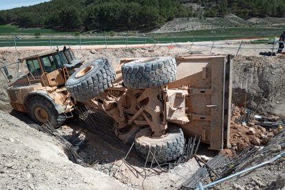 Accidente en la A-11 en Valladolid.-BOMBEROS DIPUTACIÓN VALLADOLID