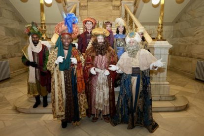 Los Reyes Magos llenan de ilusión las calles de Valladolid. PHOTOGENIC