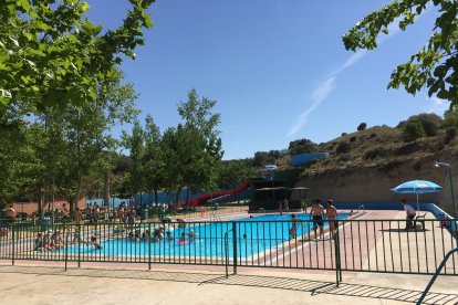 Piscina del complejo acuático Gran Florida en Castronuño.- GRAN FLORIDA