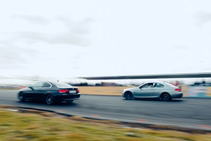Las carreras de velocidad, también conocidas como 'lanzadas', en el Circuito FK1 Internacional de Villaverde de Medina. -MCARTHUR_76