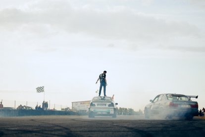 Las carreras de velocidad, también conocidas como 'lanzadas', en el Circuito FK1 Internacional de Villaverde de Medina. -MCARTHUR_76
