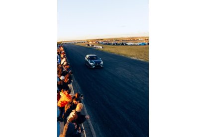 Las carreras de velocidad, también conocidas como 'lanzadas', en el Circuito FK1 Internacional de Villaverde de Medina. -MCARTHUR_76