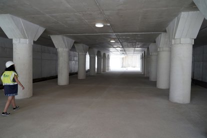 Paso peatonal de Panaderos, en Valladolid.- ICAL