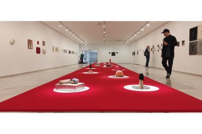 Algunas de las obras que se pueden ver en la sala 5.