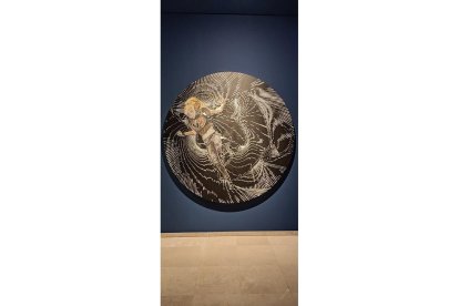 Uno de los tondos de la sala 4.