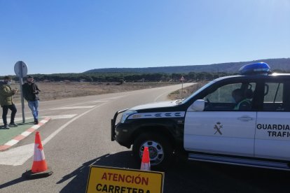 Corte de la carretera de Traspinedo. E. M.