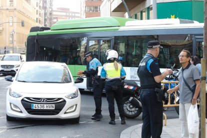 Día sin Coche en el centro de Valladolid. J.M. Lostau