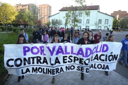 Manifestación por el desalojo de La Molinera. J.M. LOSTAU