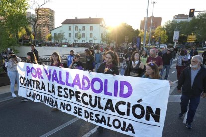 Manifestación por el desalojo de La Molinera. J.M. LOSTAU