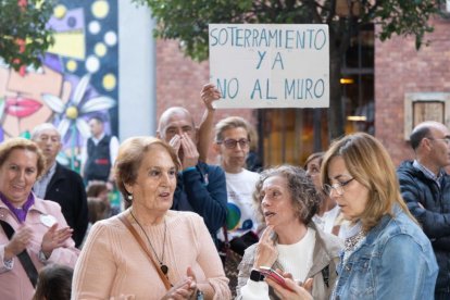 Concentración de plataforma por el soterramiento en Valladolid PHOTOGENIC